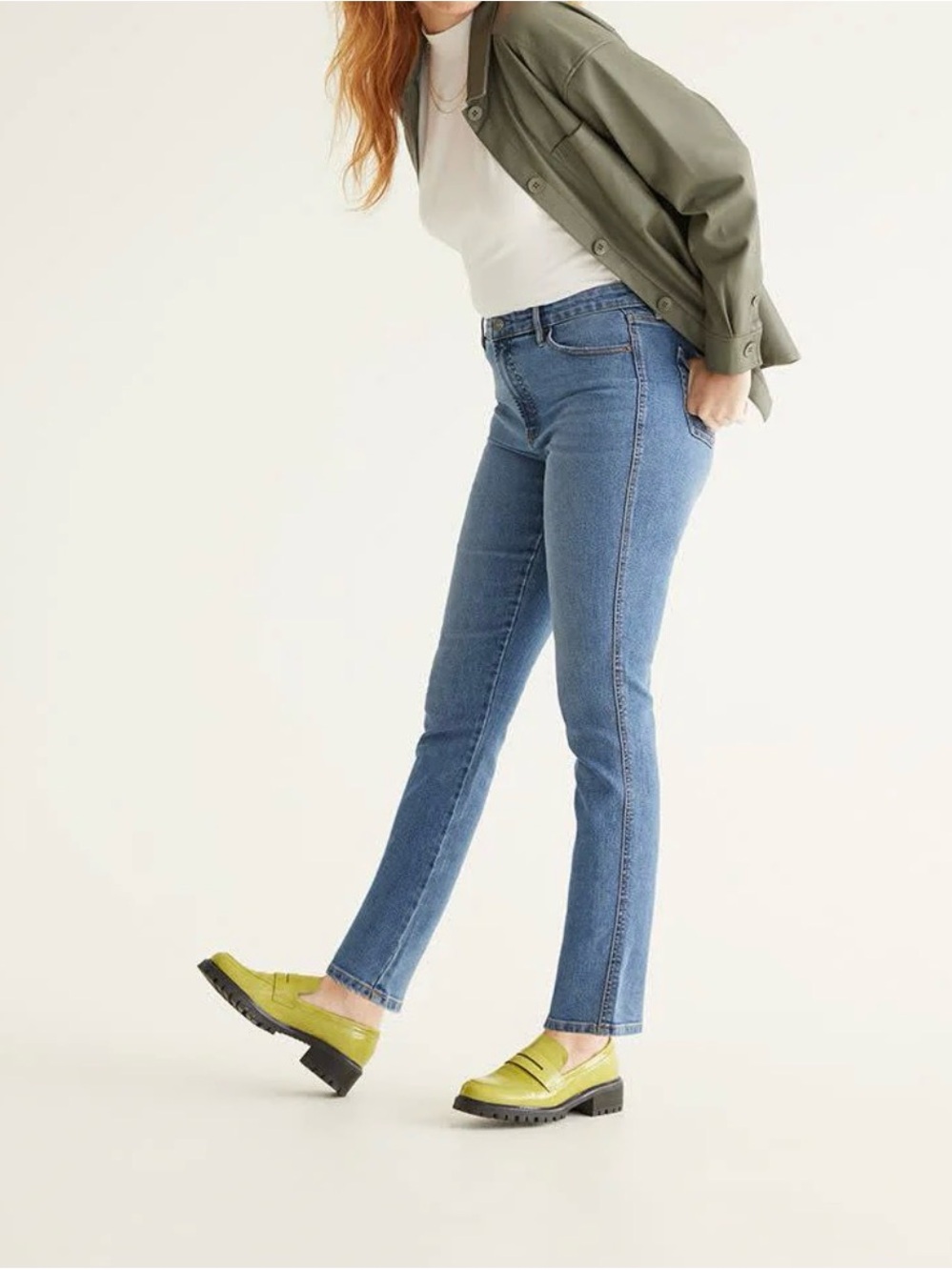 Slim-Leg High-Rise Jean - The Vintage